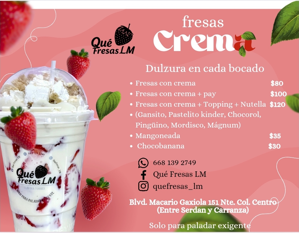 Qué Fresas LM