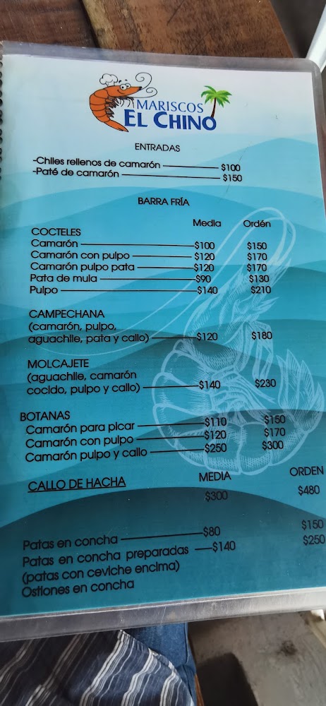 Mariscos El Chino Patero