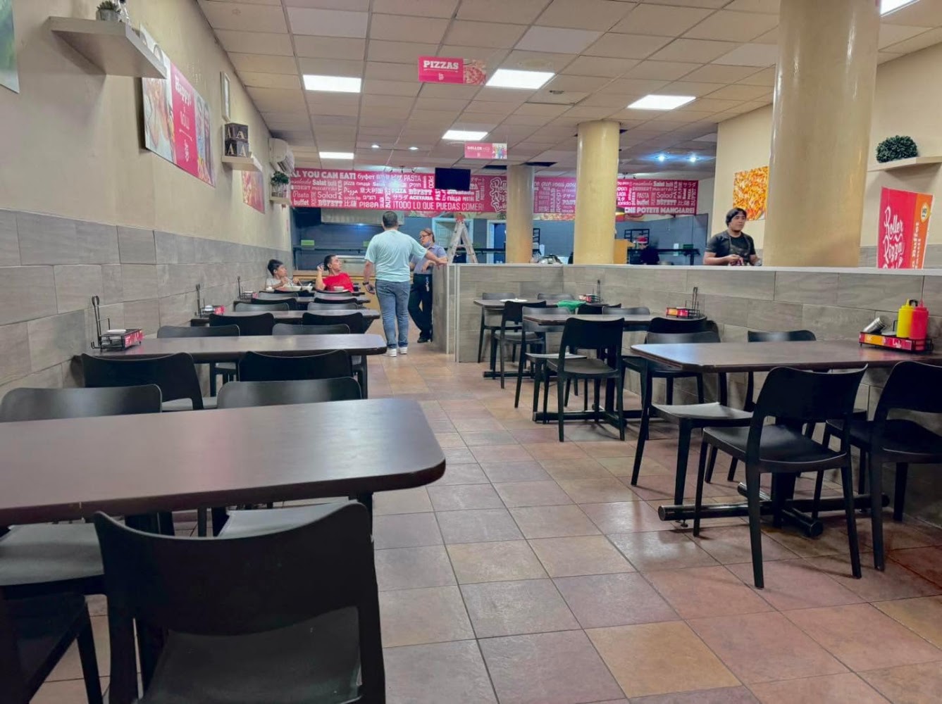 Roller Pizza Buffet