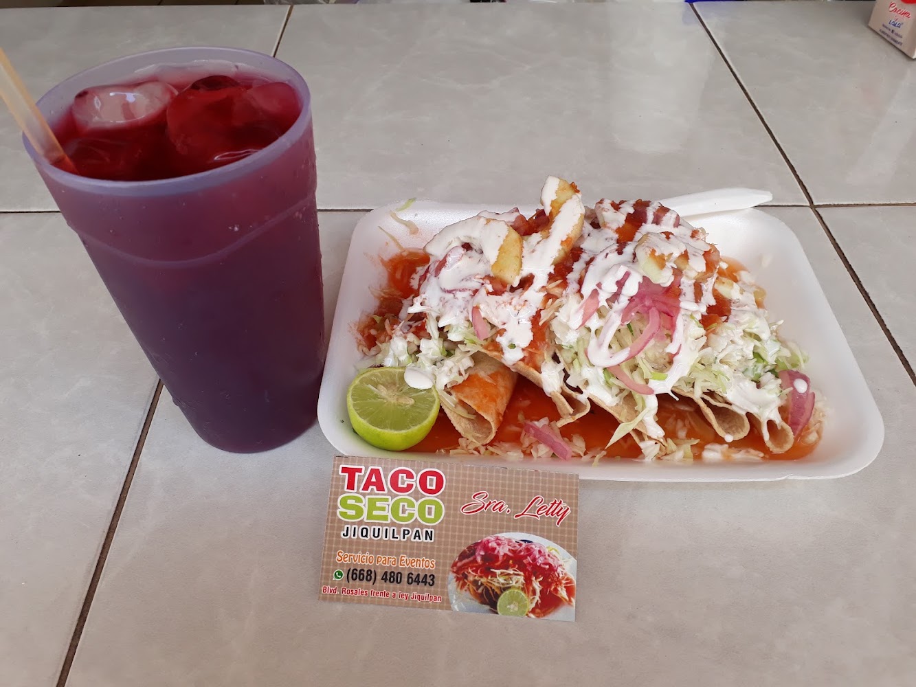 Taco Seco "Jiquilpan"