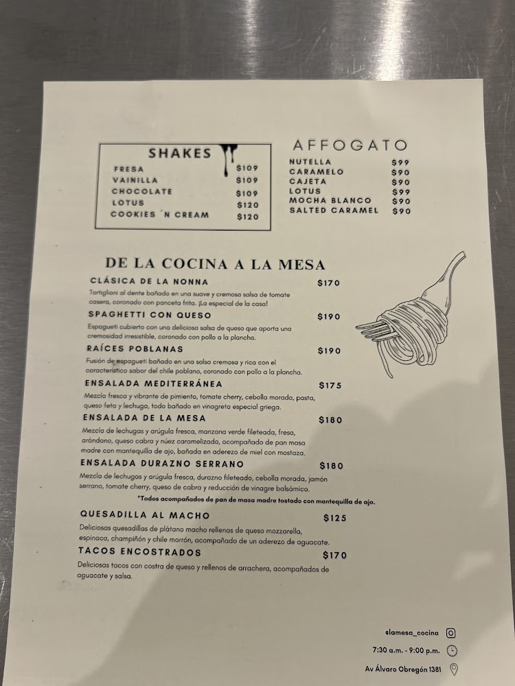 La Mesa Cocina y Cafe