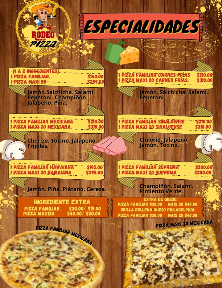 Rodeo Pizza (Sucursal Villa Verde Mazatlan)