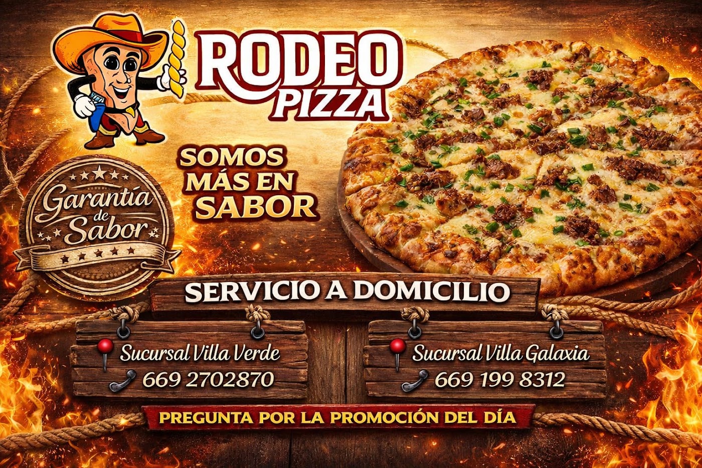 Rodeo Pizza (Sucursal Villa Verde Mazatlan)