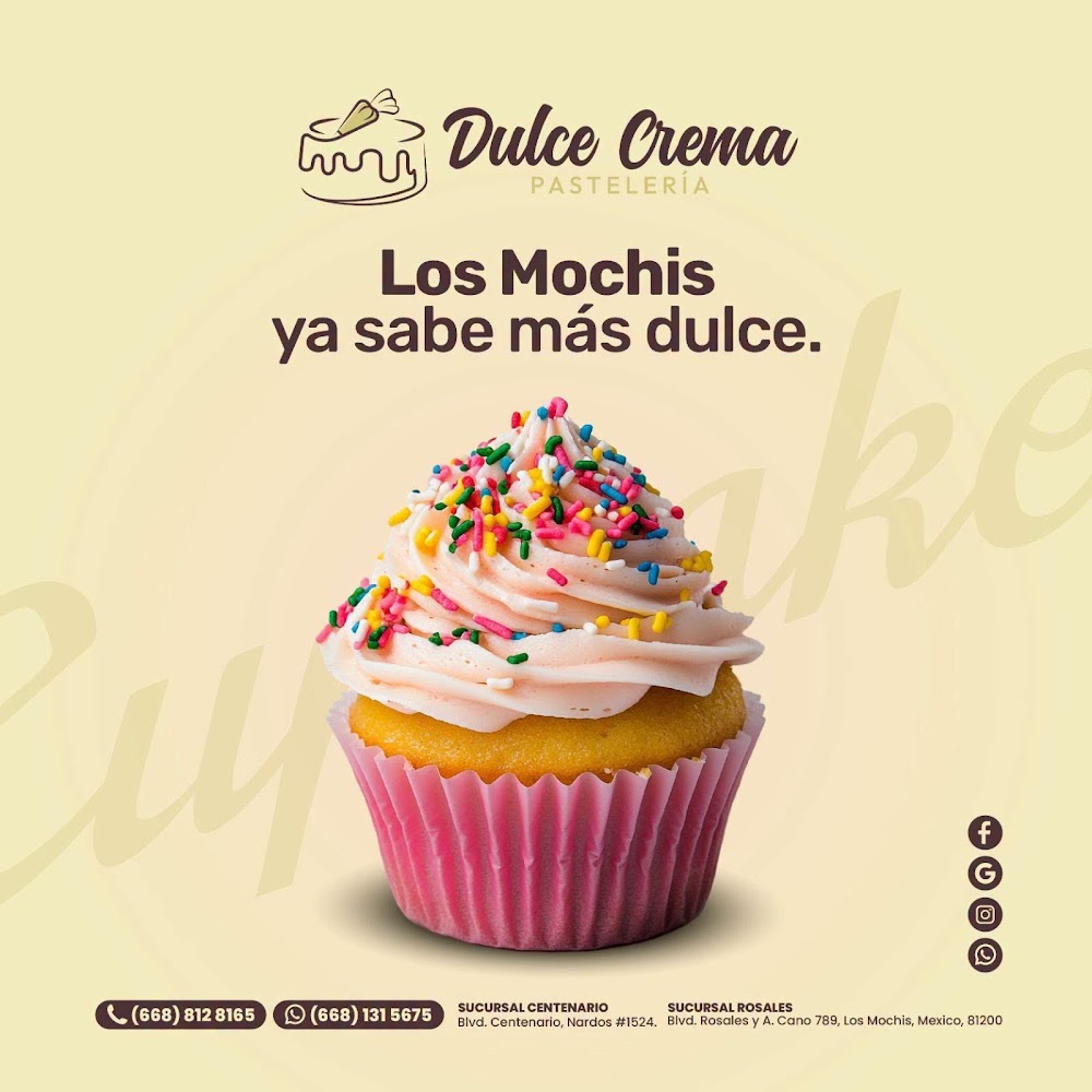 Pastelería Dulce Crema