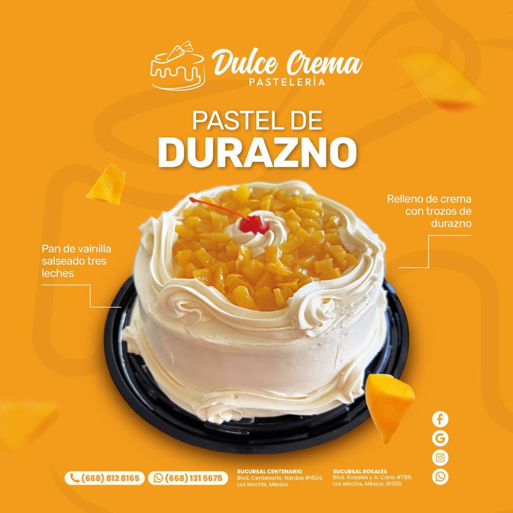 Pastelería Dulce Crema