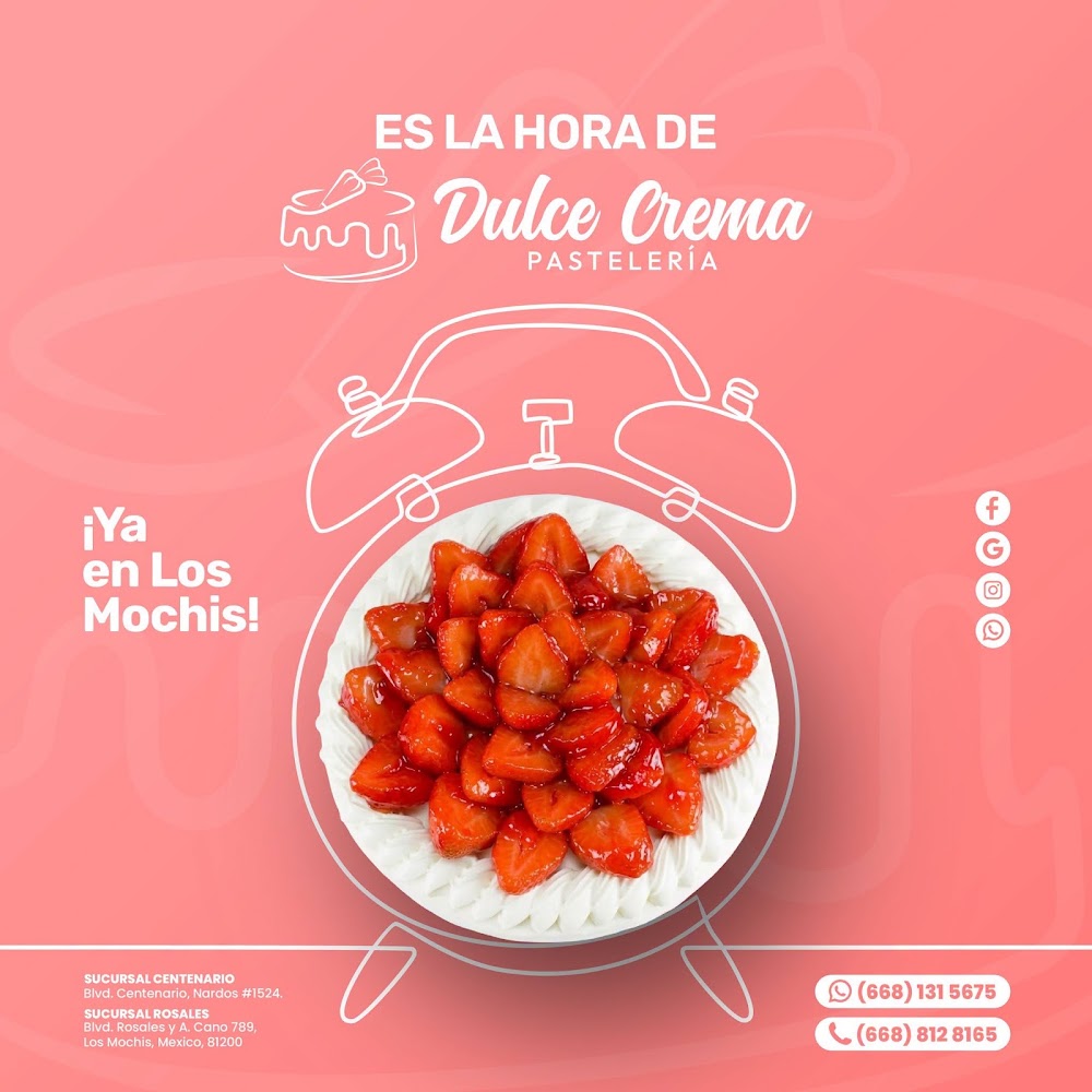Pastelería Dulce Crema