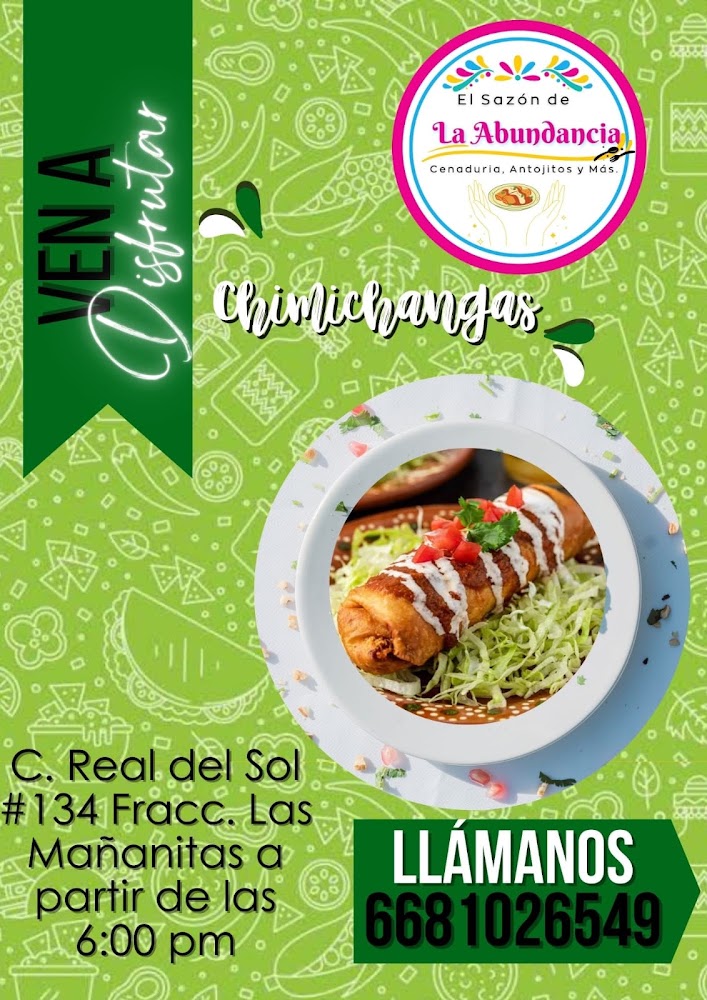 Cenaduria "El sazón de la abundancia"