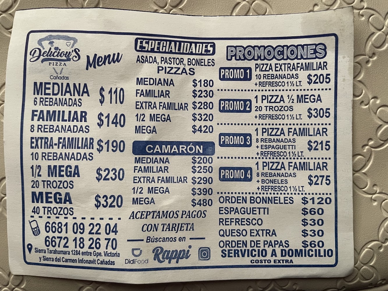 Delicious's Pizza Cañadas