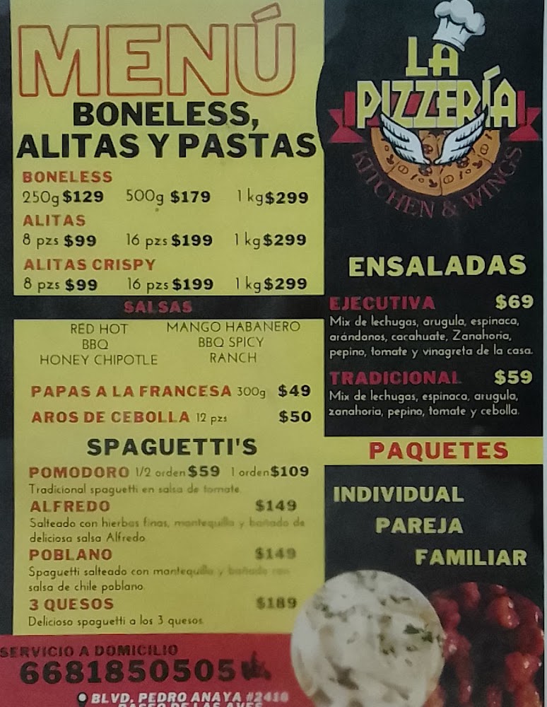 La Pizzería Kitchen & Wings