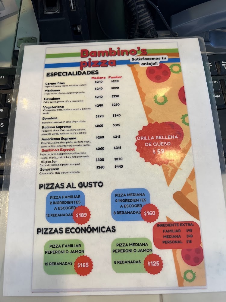 Bambino’s Pizza
