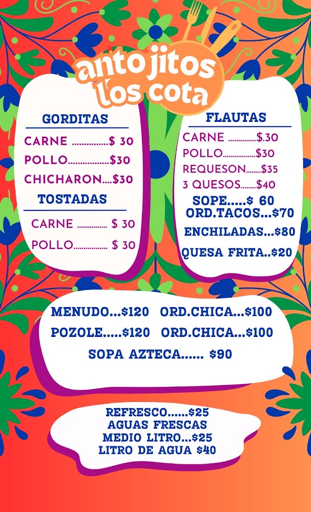 Antojitos los cota
