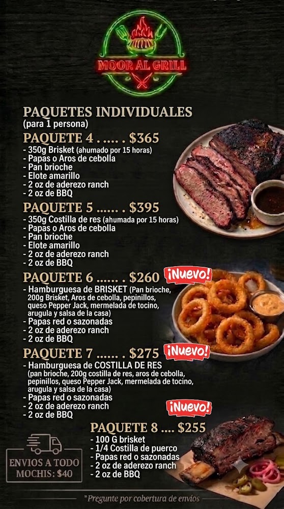 Moor al grill