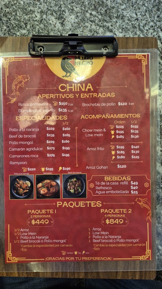 Pájaro Negro Casa Oriental