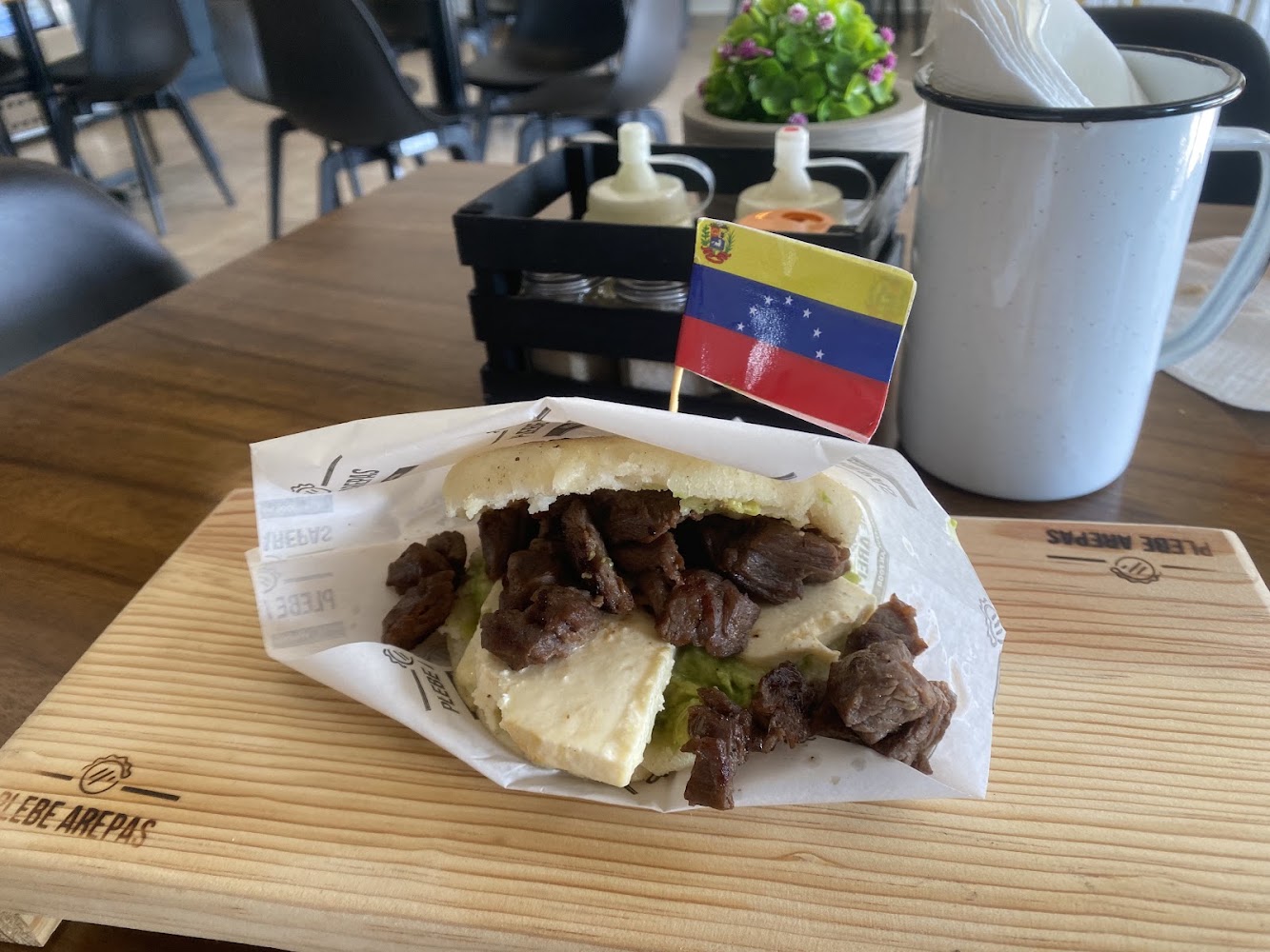 Plebe arepas