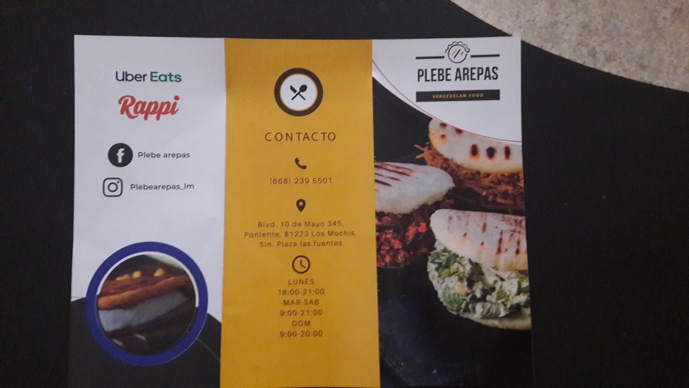 Plebe arepas