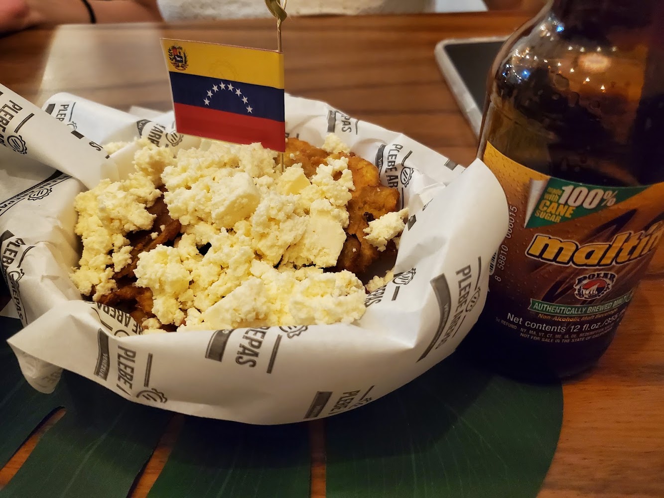 Plebe arepas
