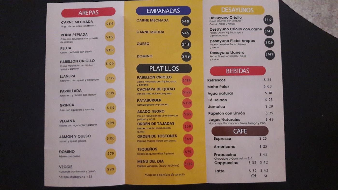 Plebe arepas