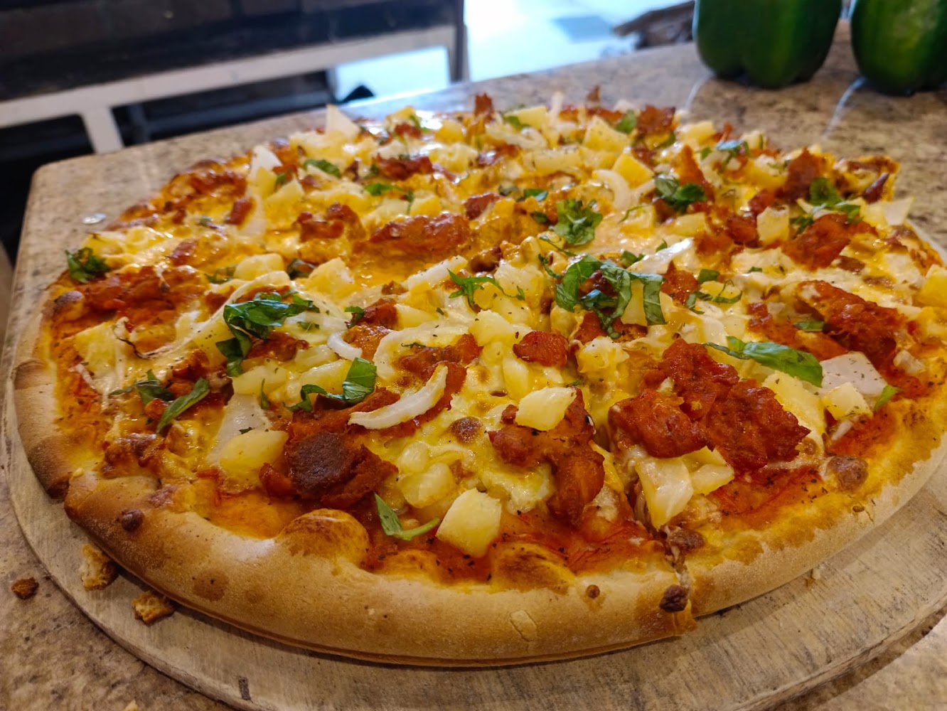 Villa Italiana, Pizza a la leña