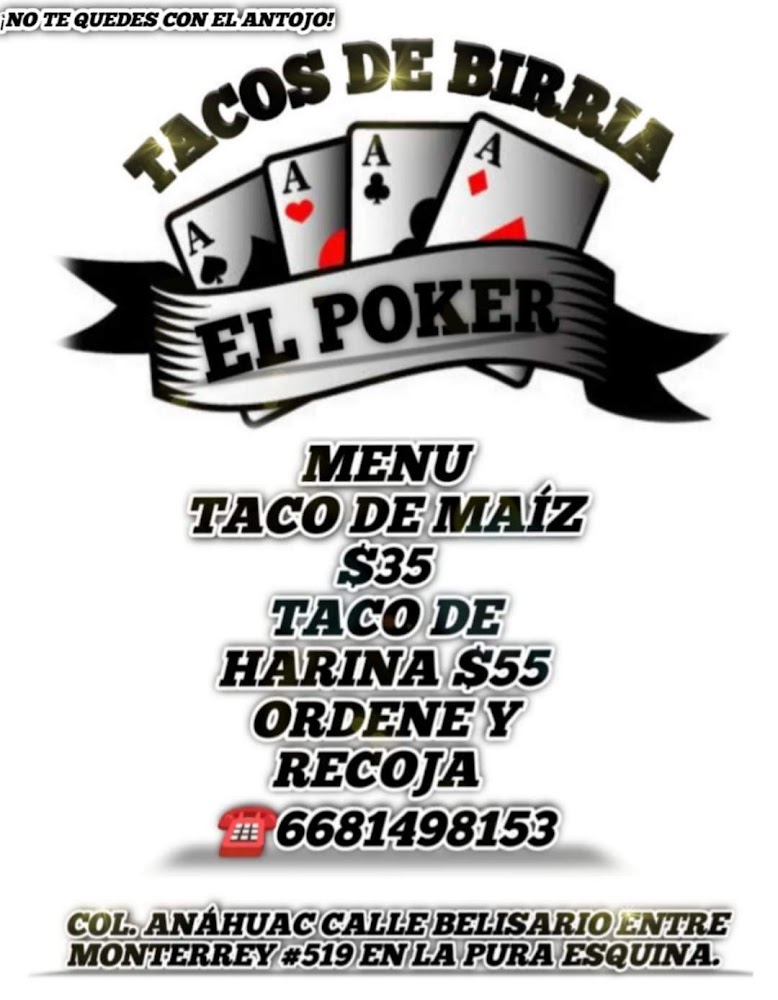 Tacos de birria El Poker