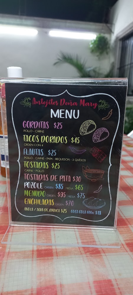 Cenaduría y Antojitos “Doña Mary”