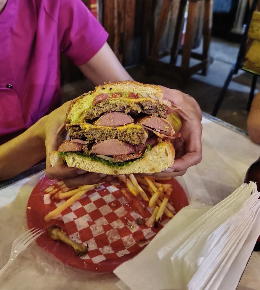 Hot dogs y hamburguesas los mochis