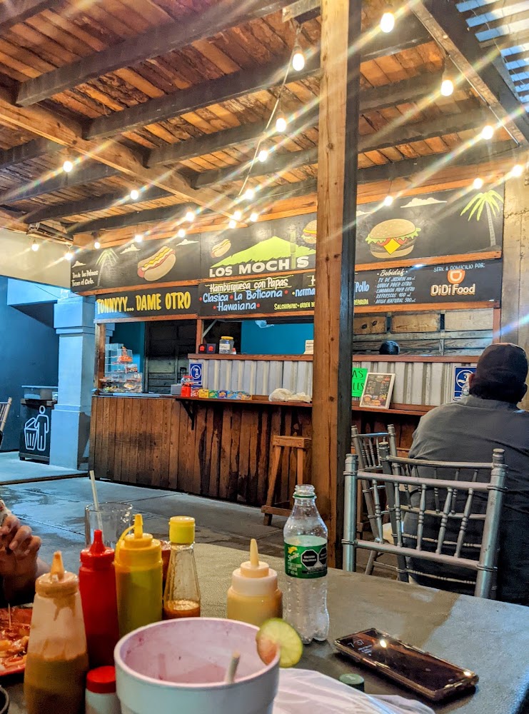 Hot dogs y hamburguesas los mochis