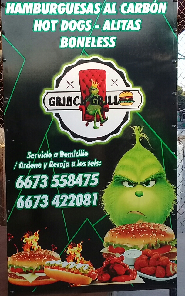 Grinch grill
