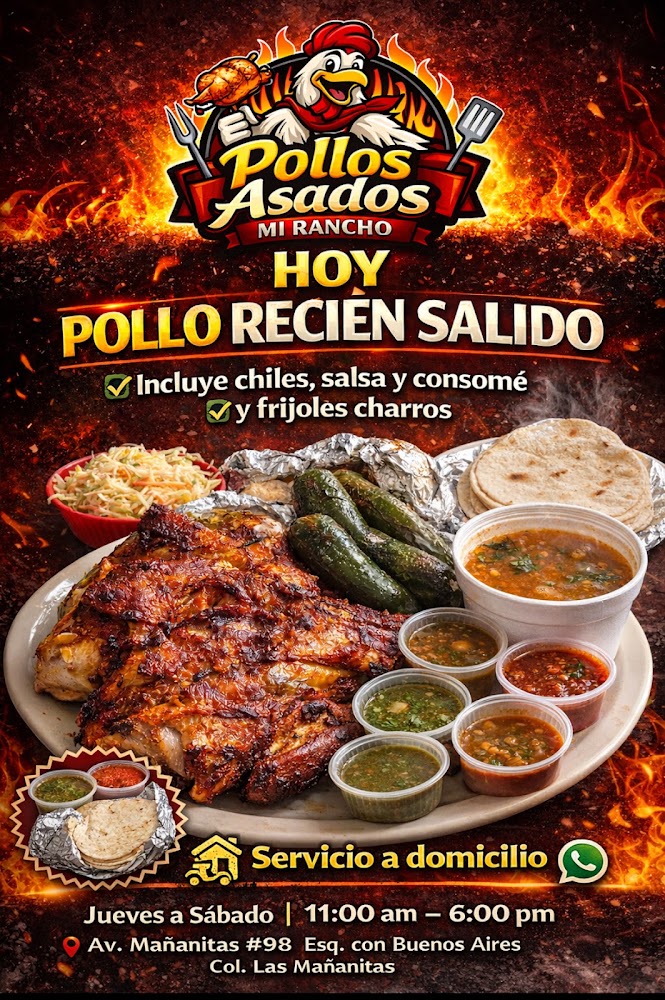 Pollos asados mi rancho