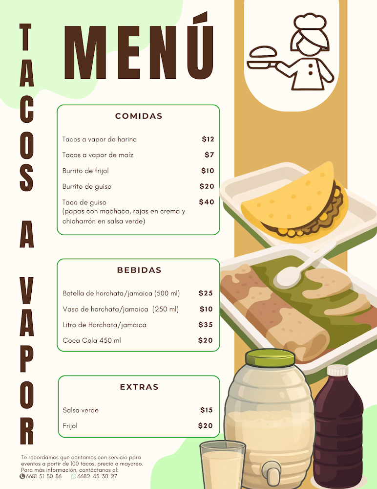 Tacos a Vapor Lucero