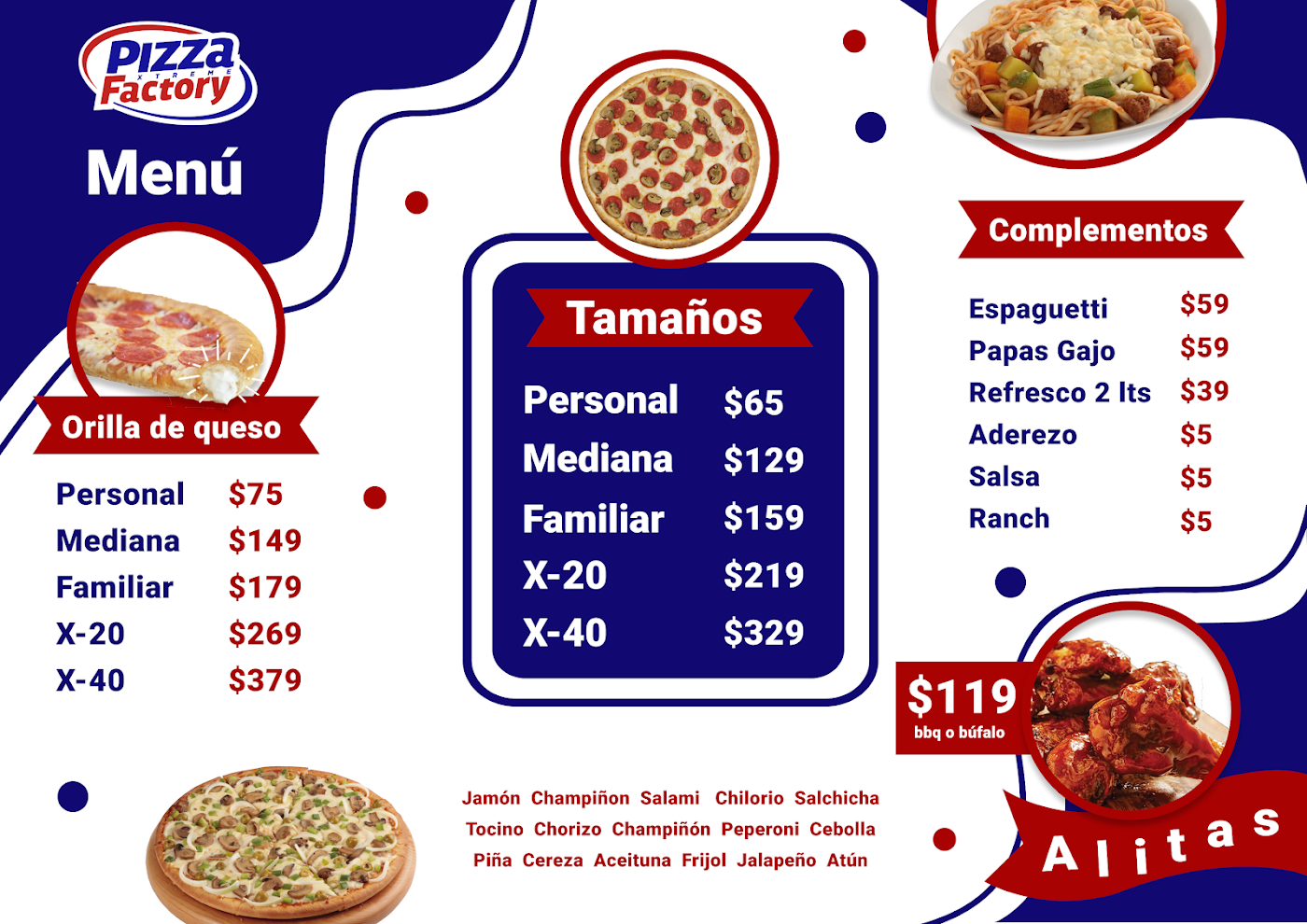 Pizza Xtreme Factory Prados del Sol