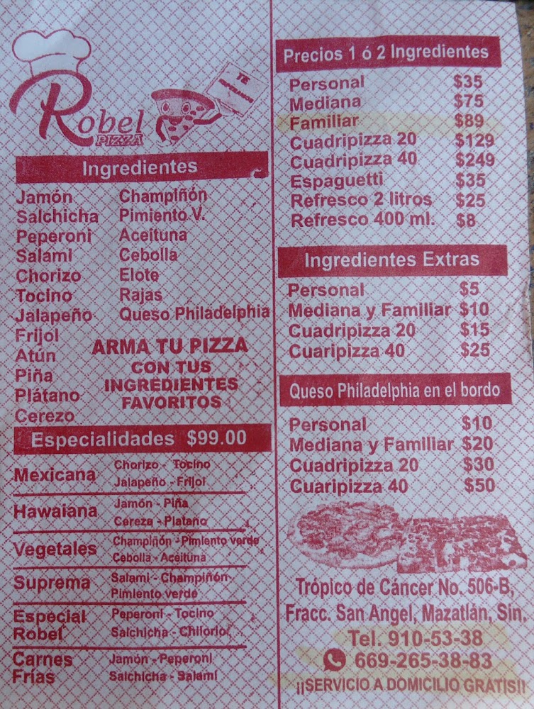 Pizzas Robel