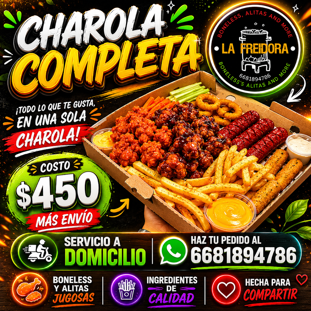 La Freidora LM | Boneless & Alitas