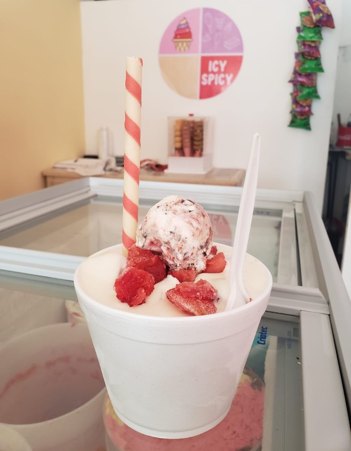 Fresas con crema ICY SPICY