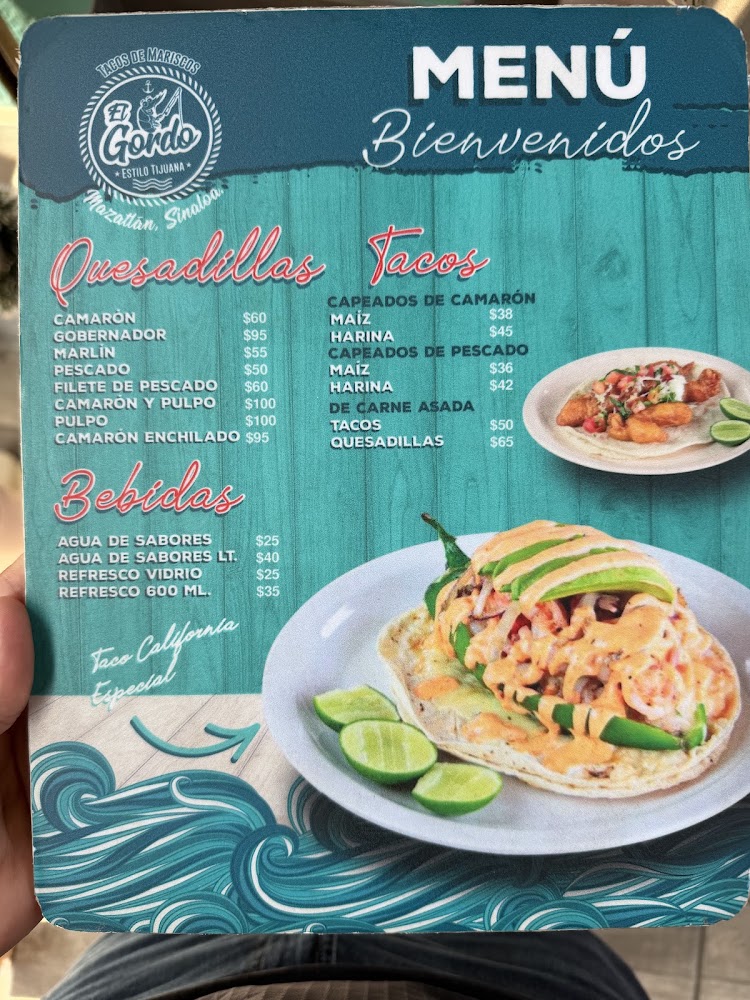 Tacos De Mariscos El Gordo