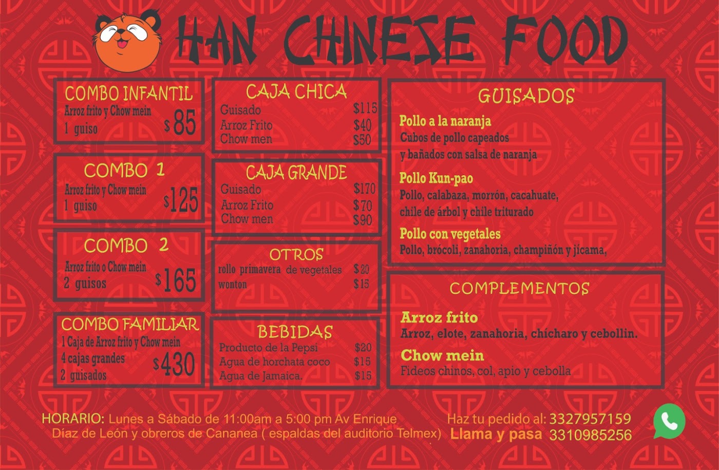 Han chinese food