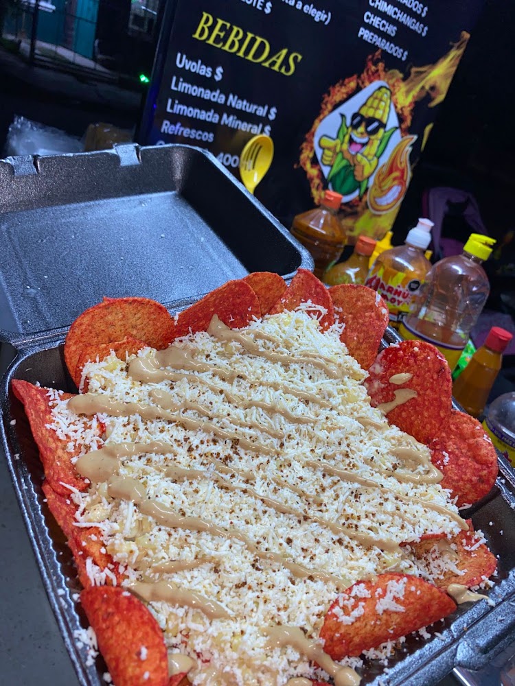 Diablitos snacks y elotes