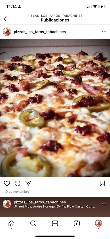 Pizzas Los Faros Tabachines