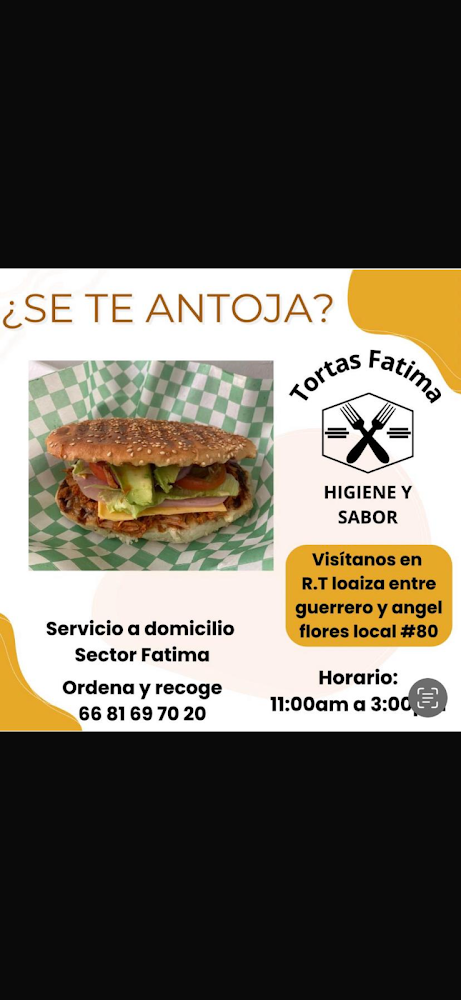 Tortas Fatima