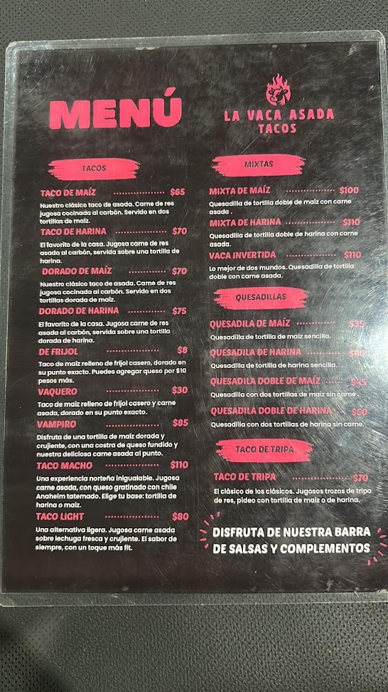 La Vaca Asada Tacos