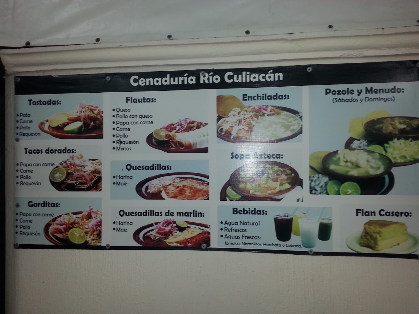 Cenaduría Río Culiacán Cuitlali