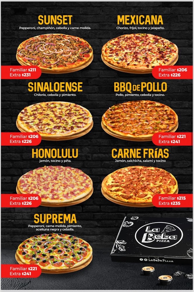 La Beba | Pizza y Alitas