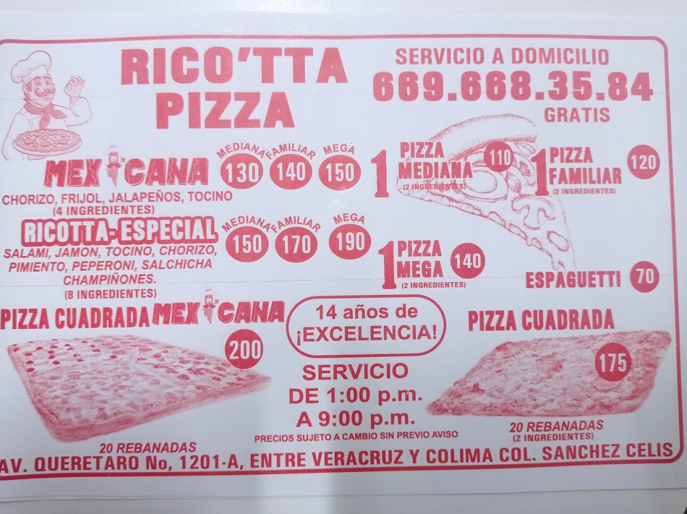 Rico'tta Pizza