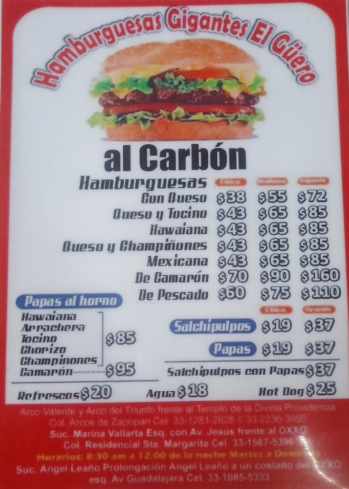 Hamburguesas Gigantes El Güero
