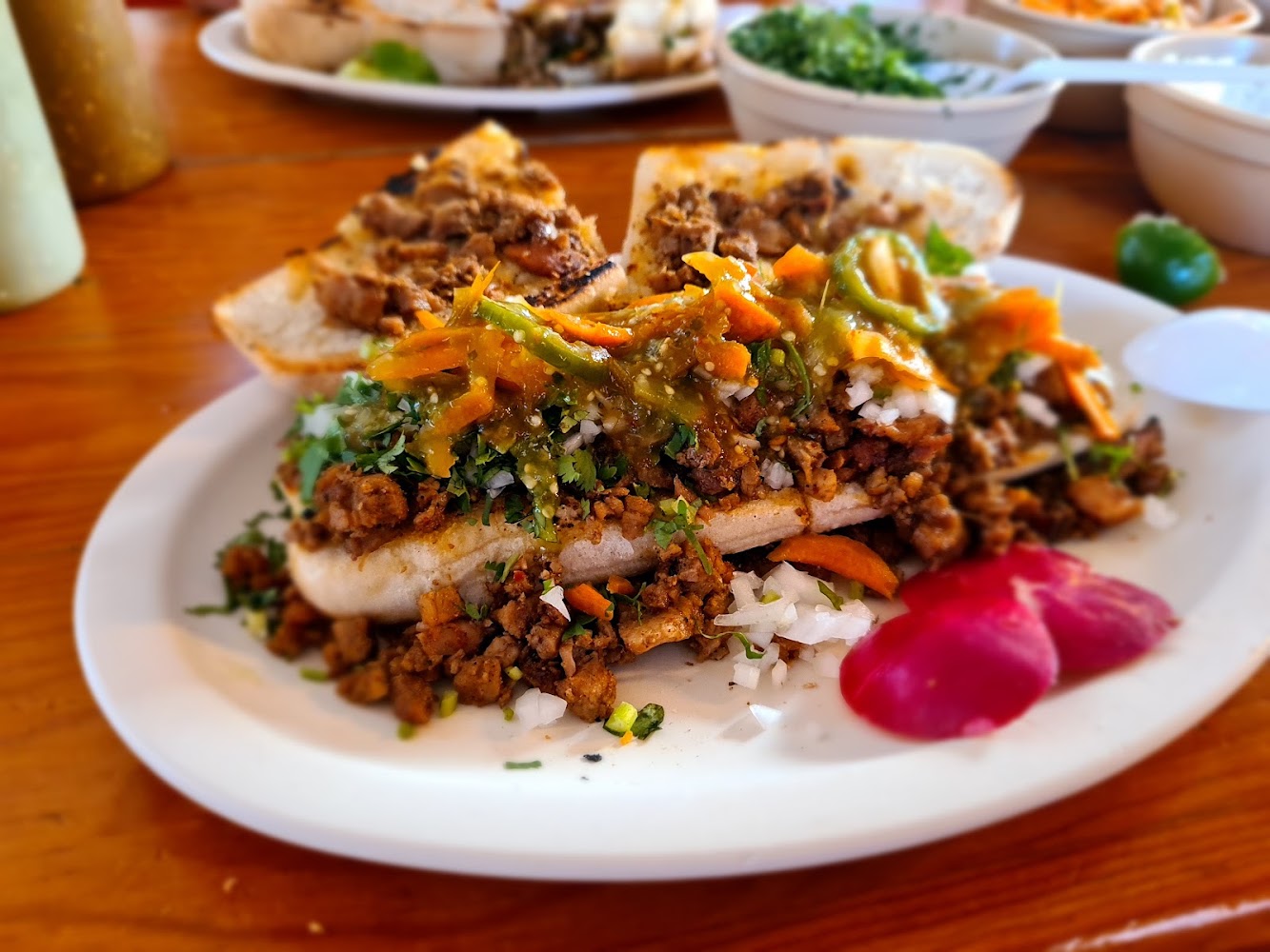 Tacos al pastor la flor de Sahuayo